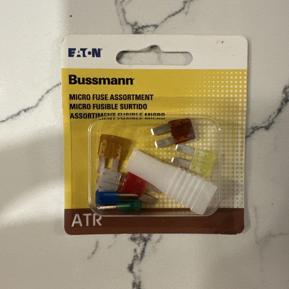 BP/ATR-A7-RPP - ATR (Micro 2) Fuse Assortment (7 Fuses) with Puller (Pack of 1)